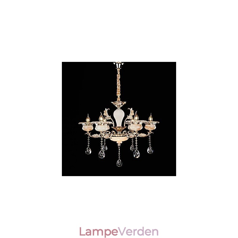 Retro Chrome-funktion til designers metal pendel