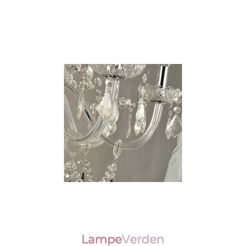 Moderne Contemporary Others-funktion til krystalglaslysekrone