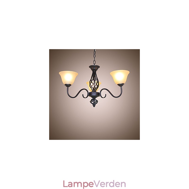 Traditionel Klassisk Rustik Lodge Vintage Retro Country Andet Funktion til Mini Style Designere Metal lysekrone