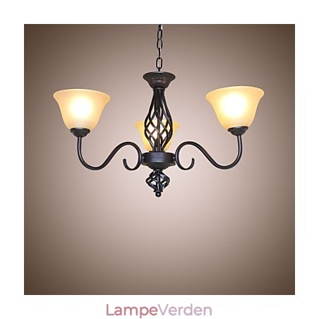 Traditionel Klassisk Rustik Lodge Vintage Retro Country Andet Funktion til Mini Style Designere Metal lysekrone