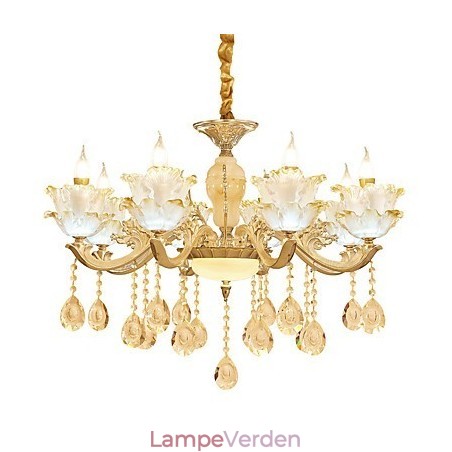 Europæisk stil atmosfære zinklegering Crystal Home lysekrone Europæisk stil atmosfære zinklegering Crystal Home lysekrone