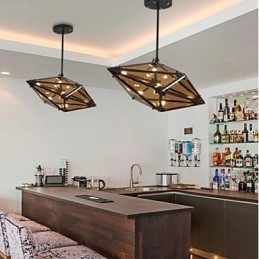 Traditionel klassisk retro galvaniseret funktion til designers metallysekrone