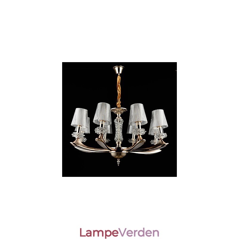 Moderne moderne traditionel klassisk zinklegeringsfunktion til Crystal Mini Style metal pendellampe