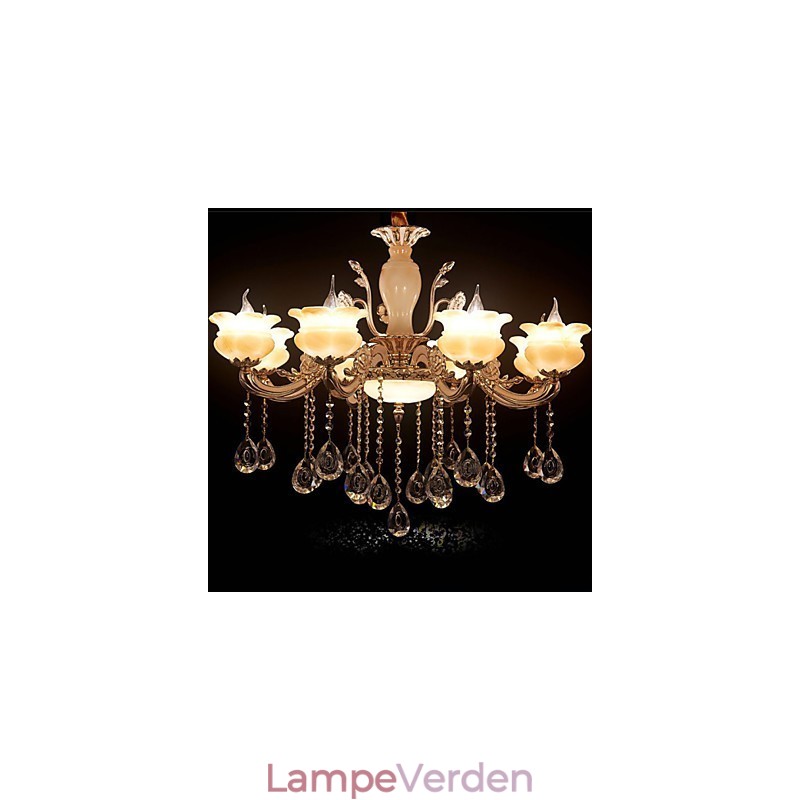 Jade Crystal Pendel lampe