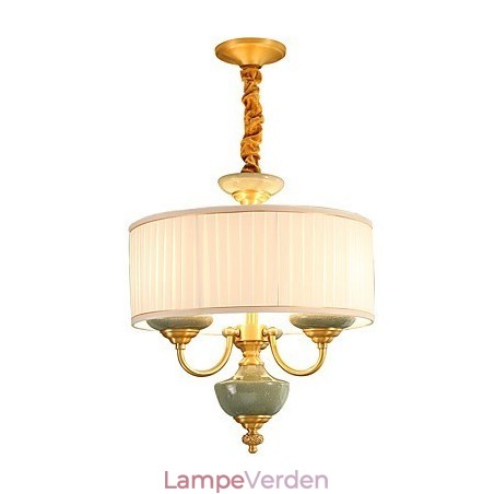 Alle kobber lysekrone Jade dekorative lysekrone Alle kobber lysekrone Jade dekorative lysekrone