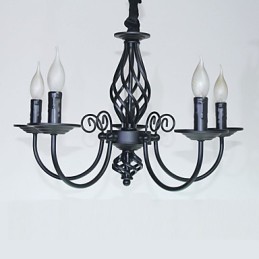 Moderne Moderne Traditionel Klassisk Vintage Retro Andre funktioner til Mini Style stearinlys stil Metal lysekrone