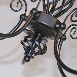 Moderne Moderne Traditionel Klassisk Vintage Retro Andre funktioner til Mini Style stearinlys stil Metal lysekrone