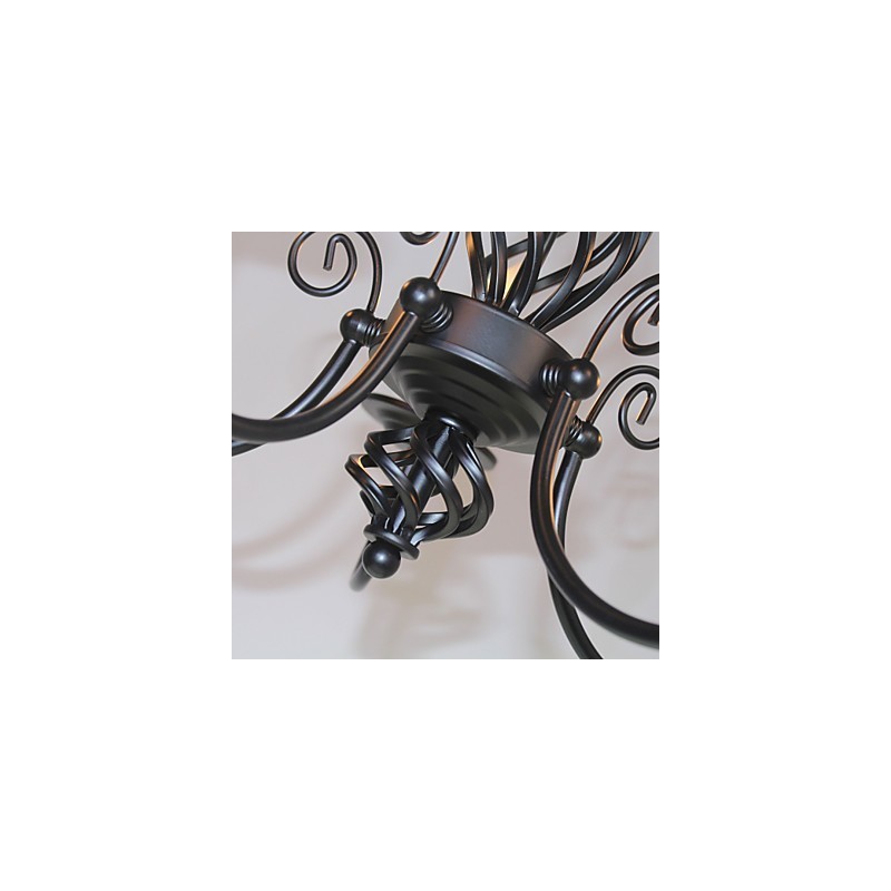 Moderne Moderne Traditionel Klassisk Vintage Retro Andre funktioner til Mini Style stearinlys stil Metal lysekrone