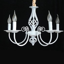 Moderne Moderne Traditionel Klassisk Vintage Retro Andre funktioner til Mini Style stearinlys stil Metal lysekrone