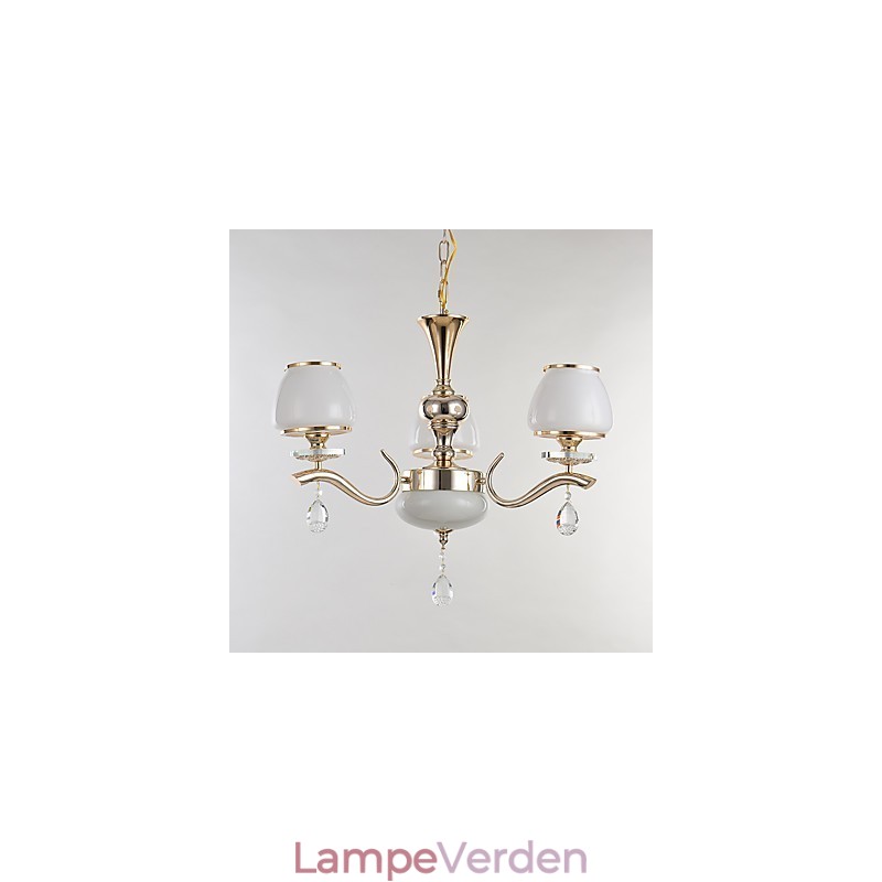 Moderne moderne galvaniseret funktion til Crystal Metal lysekrone