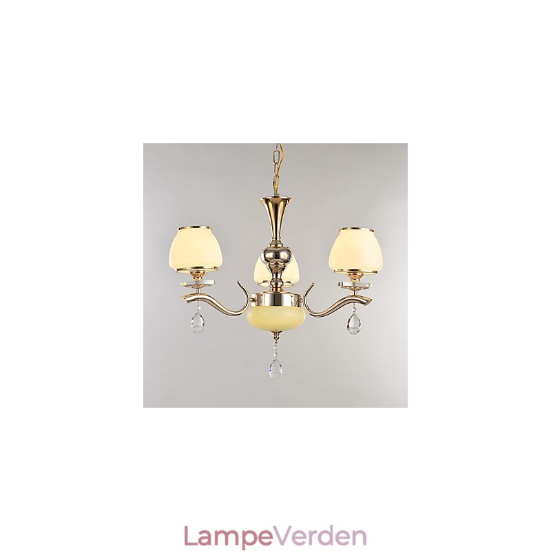 Moderne moderne galvaniseret funktion til Crystal Metal lysekrone