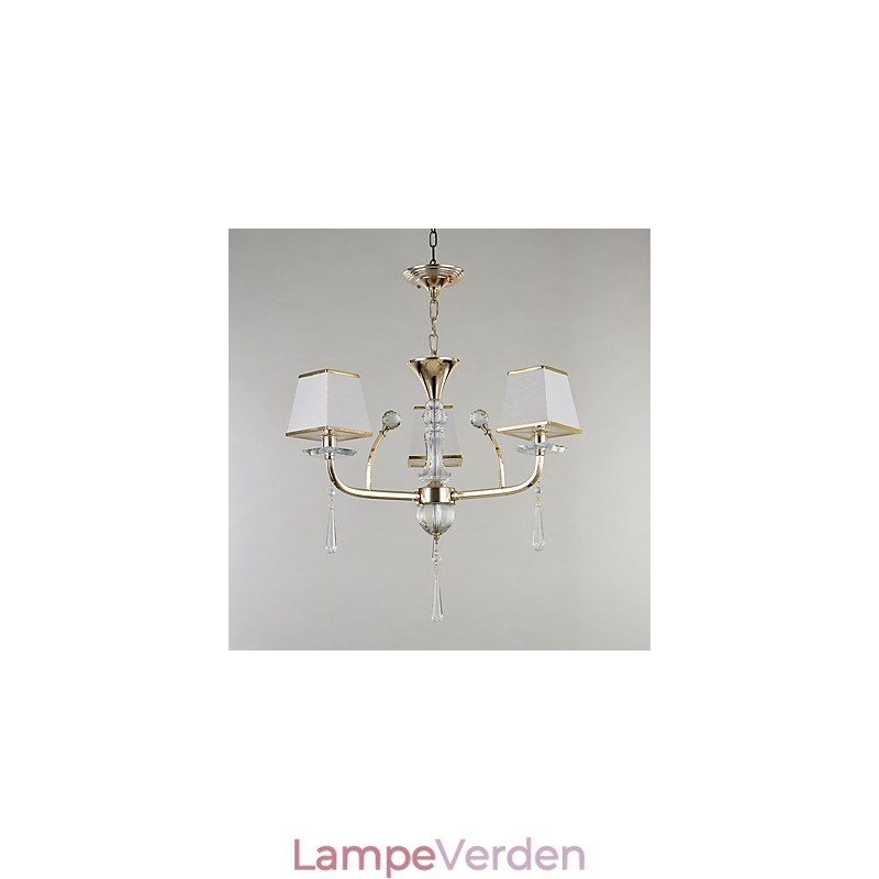 Moderne moderne galvaniseret funktion til Crystal Metal lysekrone