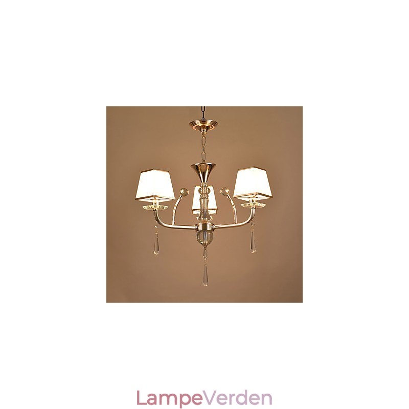 Moderne moderne galvaniseret funktion til Crystal Metal lysekrone