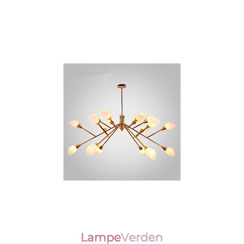 Nordic Simple Atmosfærisk Pastoral Lysekrone Kreativ Lobby Lysekrone Lampe