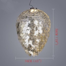 Traditionel klassisk lanterne galvaniseret funktion til mini-stil metal lysekrone