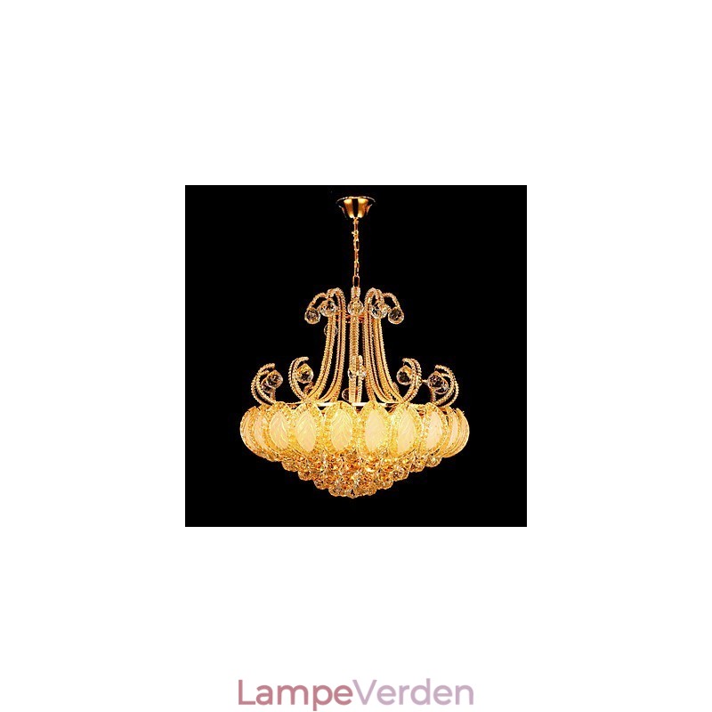 Moderne luksus lysekrone Crystal Pendel Diameter 50CM Indeholder 8 pærer
