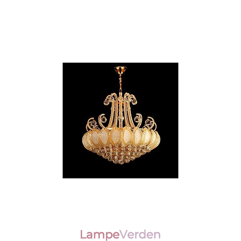 Moderne luksus lysekrone Crystal Pendel Diameter 50CM Indeholder 8 pærer