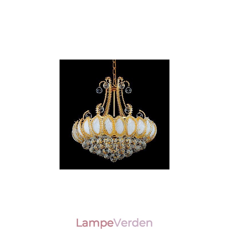 Moderne luksus lysekrone Crystal Pendel Diameter 50CM Indeholder 8 pærer