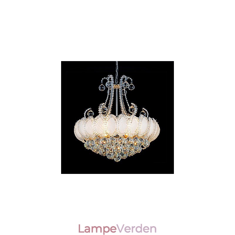 Moderne luksus lysekrone Crystal Pendel Diameter 50CM Indeholder 8 pærer