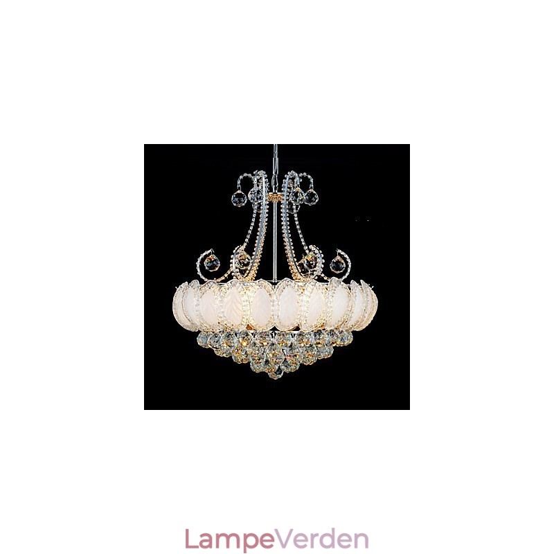 Moderne luksus lysekrone Crystal Pendel Diameter 50CM Indeholder 8 pærer