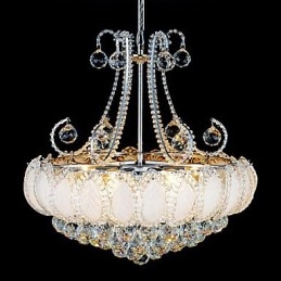 Moderne luksus lysekrone Crystal Pendel Diameter 50CM Indeholder 8 pærer