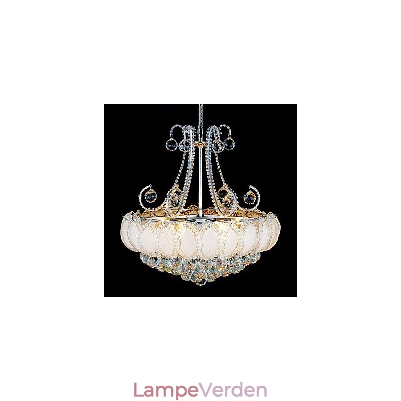Moderne luksus lysekrone Crystal Pendel Diameter 50CM Indeholder 8 pærer