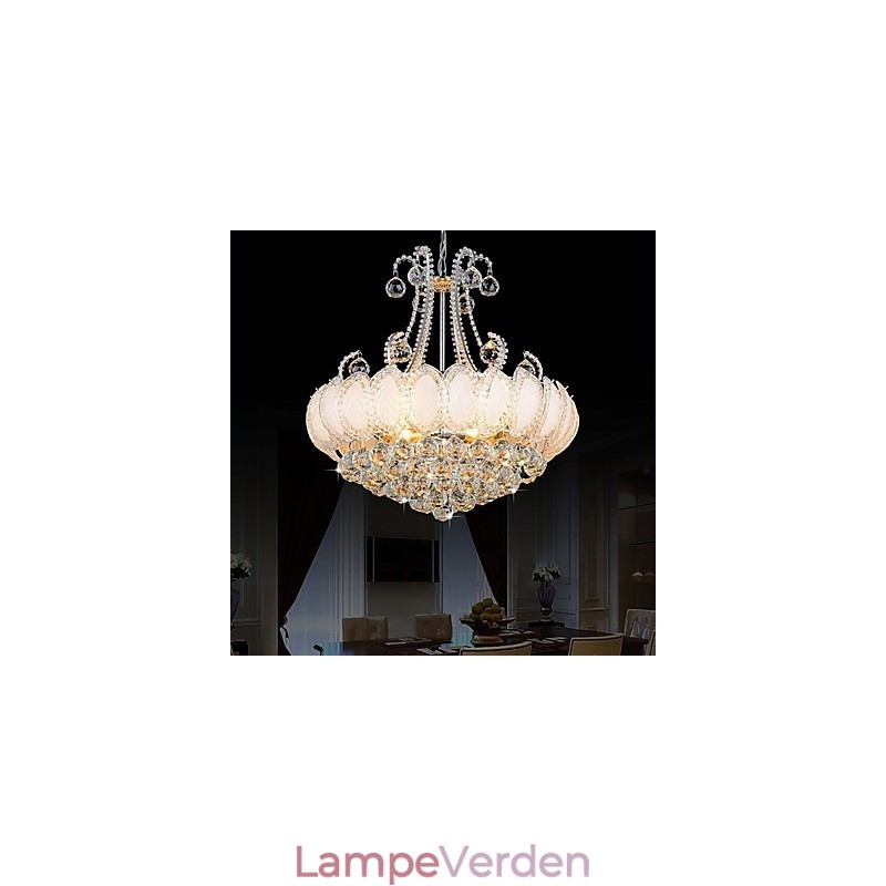 Moderne luksus lysekrone Crystal Pendel Diameter 50CM Indeholder 8 pærer