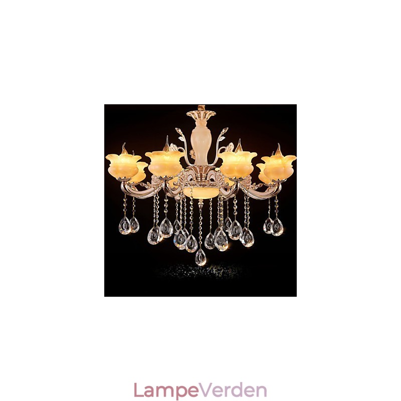 Jade Crystal Pendel lampe