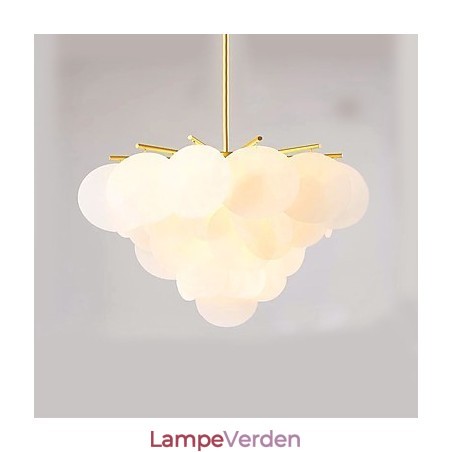 Traditionel klassisk malefunktion til mini-stil træbambus pendel