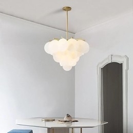 Traditionel klassisk malefunktion til mini-stil træbambus pendel