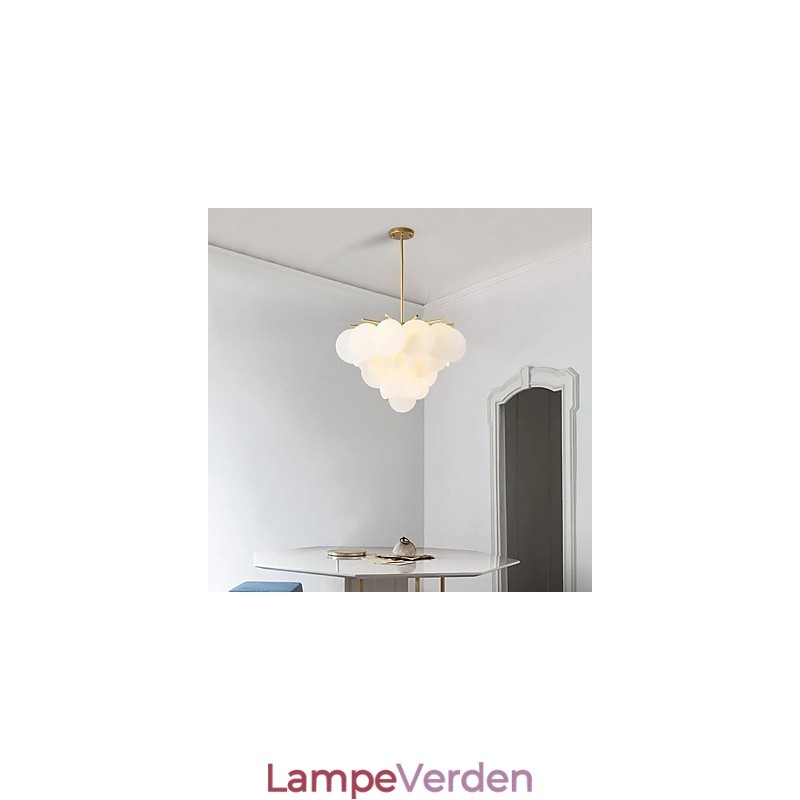 Traditionel klassisk malefunktion til mini-stil træbambus pendel