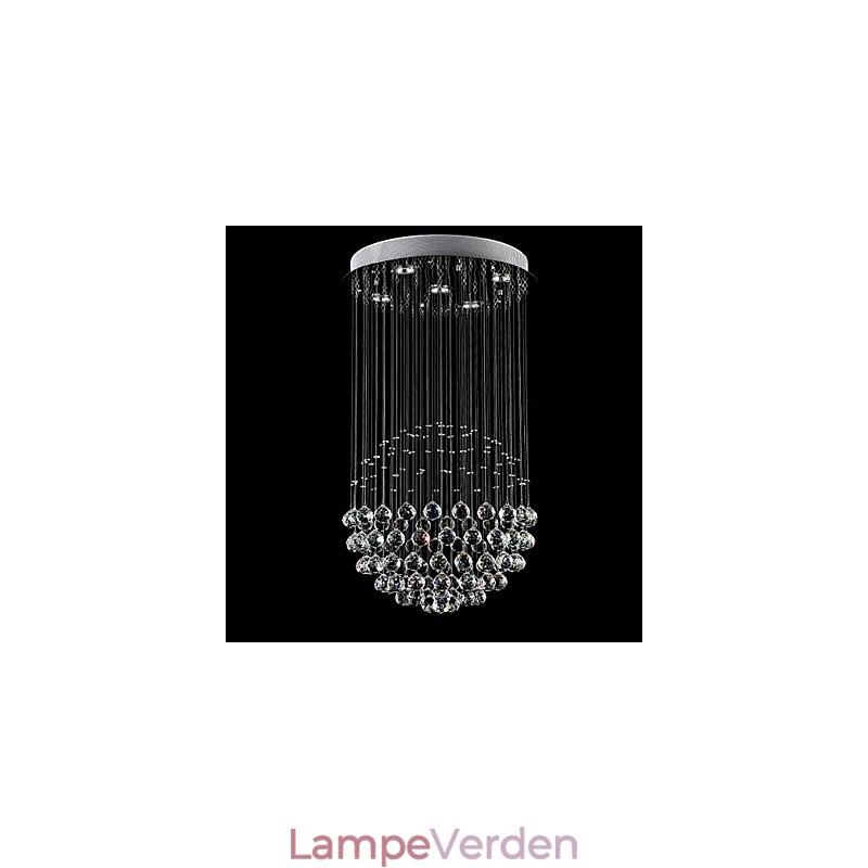 Moderne moderne traditionel klassisk rustik Lodge Vintage Country Island Crystal galvaniseret metal pendel