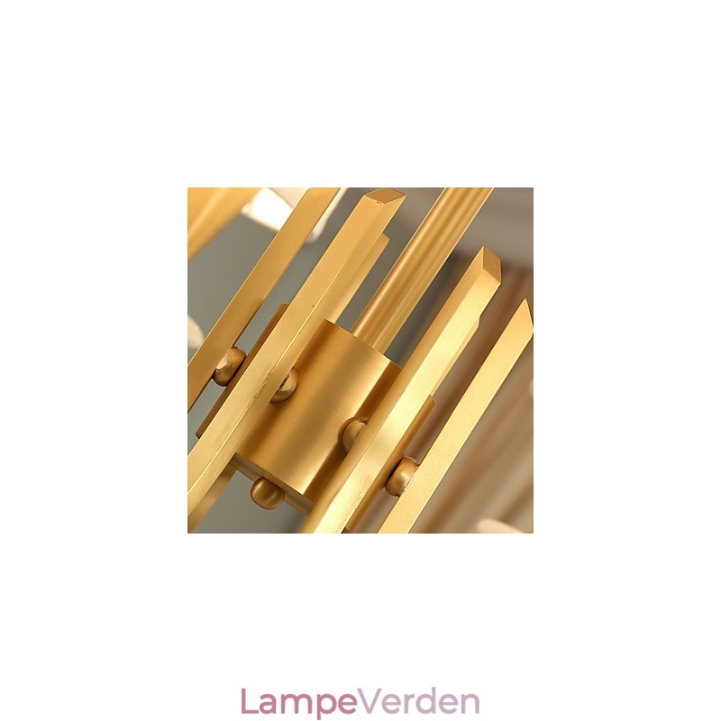 Alle kobber lysekrone Jade dekorative lysekrone