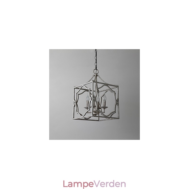 Vintage Metal Amercian Industriel Loft maleri Farve Europæisk lysekrone Lampe Indendørs dekorere Pendel Lampe
