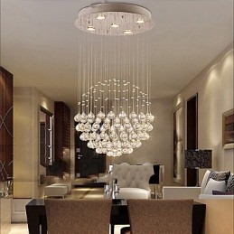Moderne moderne traditionel klassisk rustik Lodge Vintage Country Island Crystal galvaniseret metal pendel