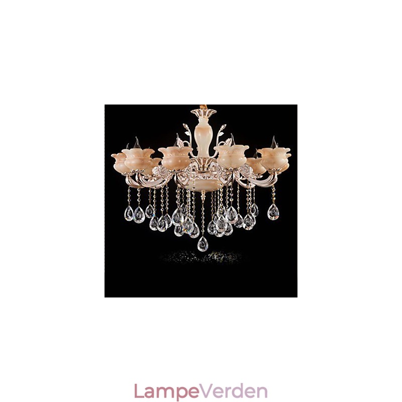 Jade Crystal Pendel lampe