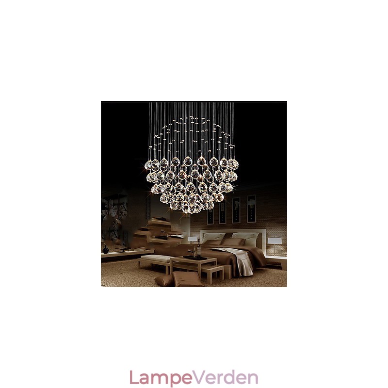 Moderne moderne traditionel klassisk rustik Lodge Vintage Country Island Crystal galvaniseret metal pendel