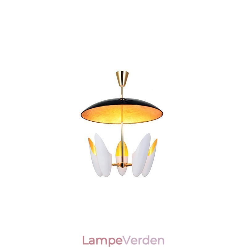 5 lys lysekrone kort kunst moderne moderne pendel