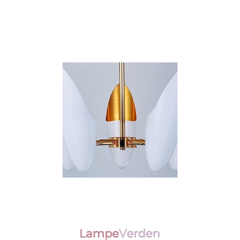 5 lys lysekrone kort kunst moderne moderne pendel