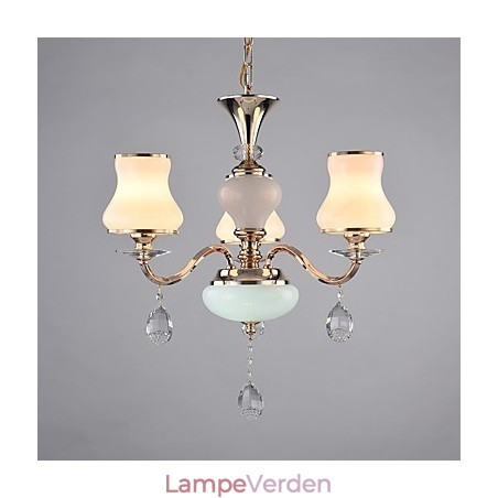 Moderne moderne galvaniseret funktion til Crystal Metal lysekrone