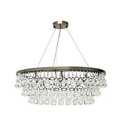 Traditionel klassisk galvaniseret funktion til designers metallysekrone