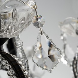 8 lys Krystal lysekrone Moderne Moderne Traditionel Klassisk Rustik Lodge Vintage Retro