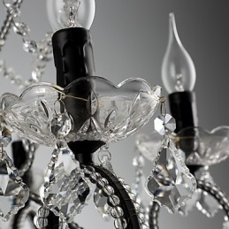 8 lys Krystal lysekrone Moderne Moderne Traditionel Klassisk Rustik Lodge Vintage Retro