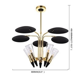 Personlig Justerbar Retning Art Lysekrone Lampe Lysekrone