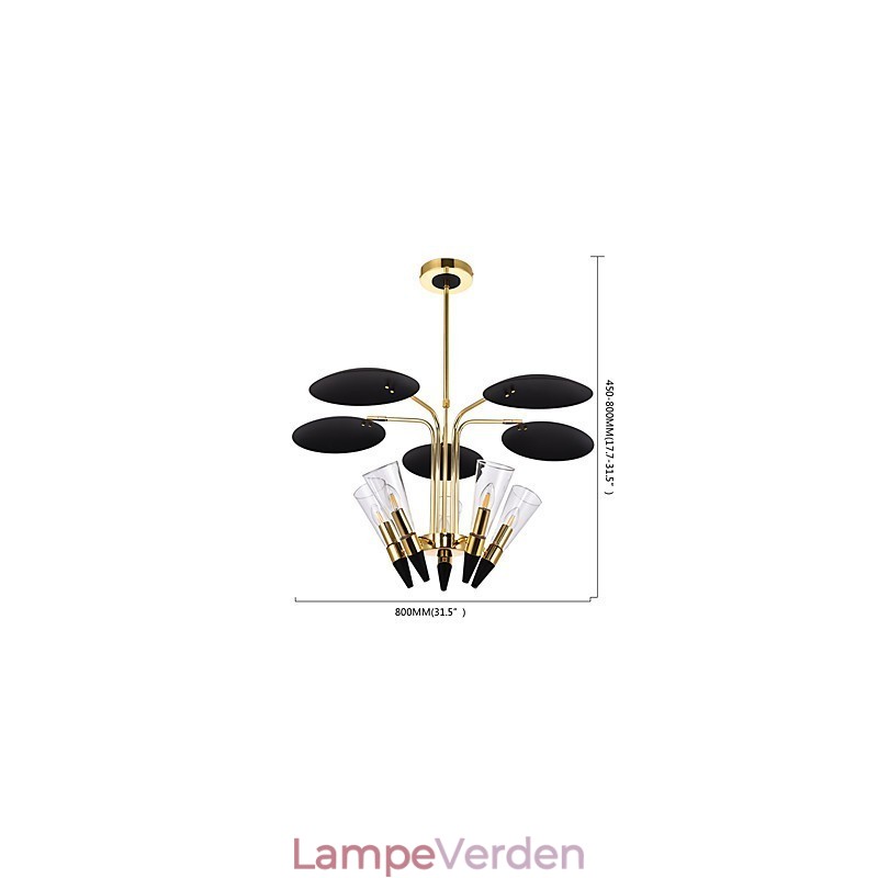 Personlig Justerbar Retning Art Lysekrone Lampe Lysekrone