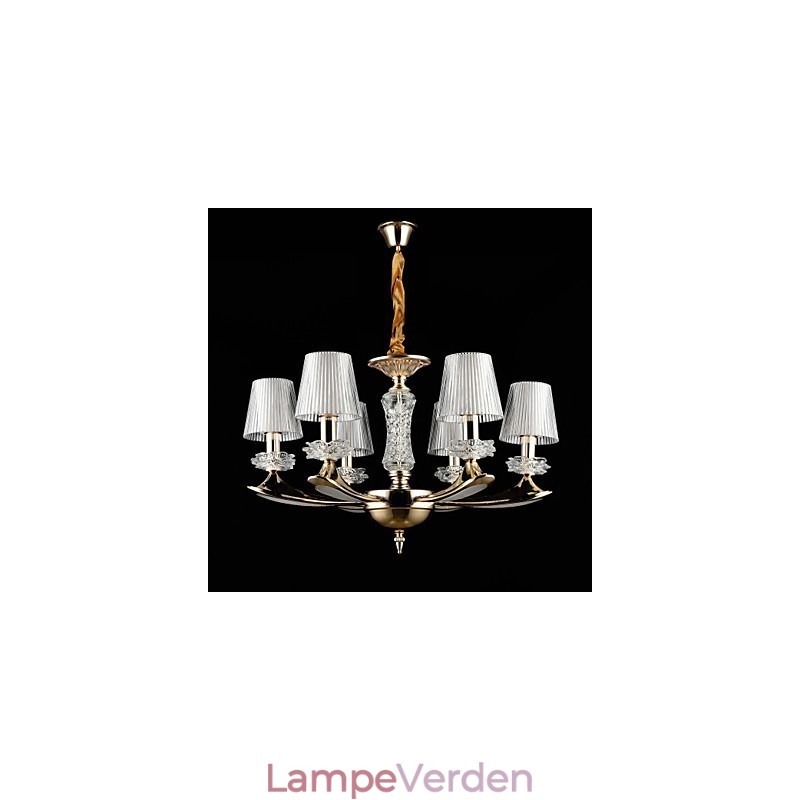 Moderne moderne traditionel klassisk zinklegeringsfunktion til Crystal Mini Style metal pendellampe
