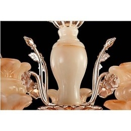 Jade Crystal Pendel lampe
