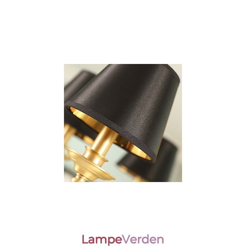 Lysekrone Traditionel klassisk country messing funktion til Mini Style Metal 3 pærer