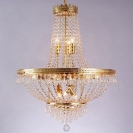Traditionel klassisk galvaniseret funktion til Crystal Mini Style Metal 9 Bulbs lysekrone