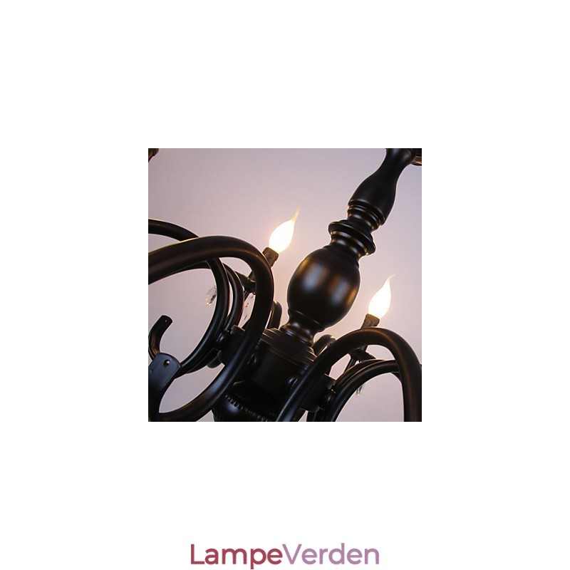 Europæisk stil Krystal stearinlys Lampe Lampe Tøj Shop Lamper og lanterner Dekoration Project Droplight